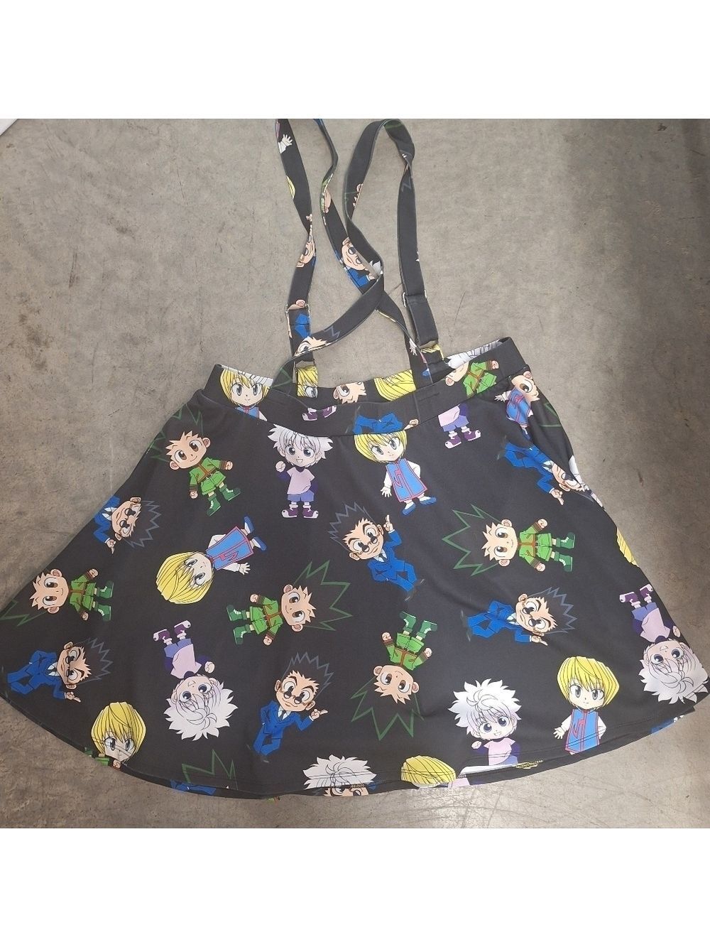 Hot Topic Hunter X Hunter Skirt Overalls Plus Size